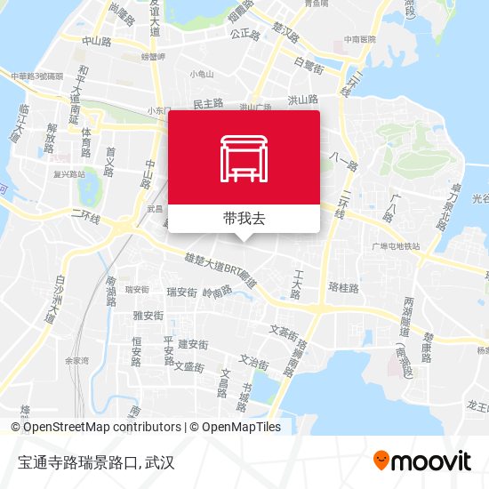 宝通寺路瑞景路口地图