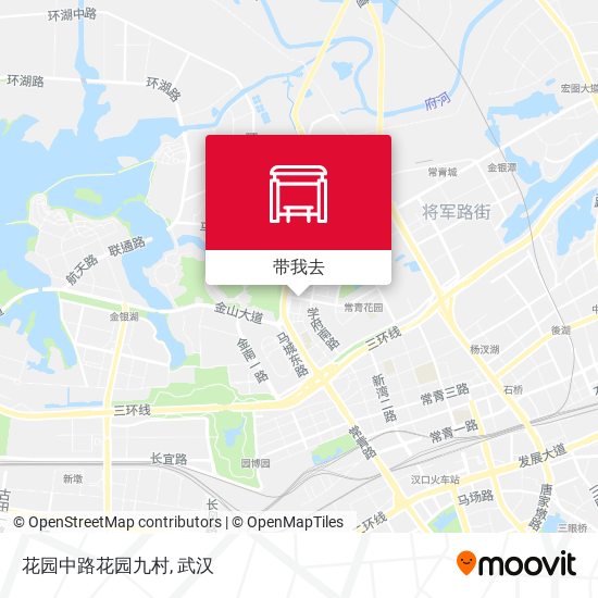 花园中路花园九村地图