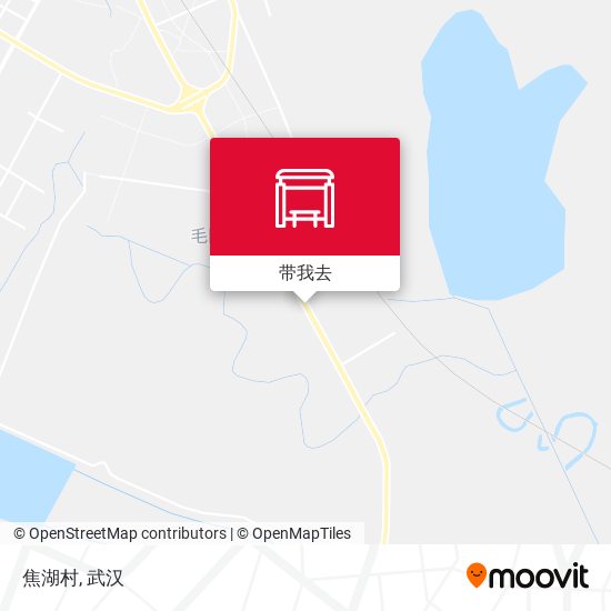 焦湖村地图