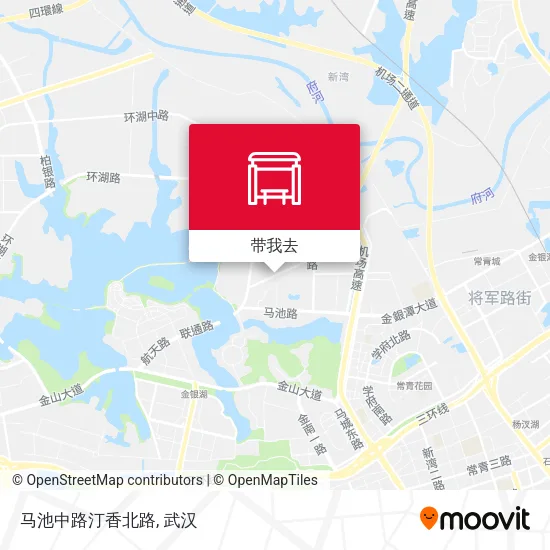 马池中路汀香北路地图