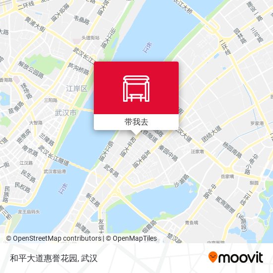 和平大道惠誉花园地图