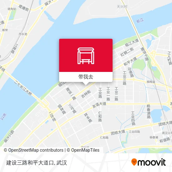 建设三路和平大道口地图