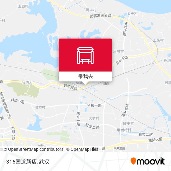 316国道新店地图