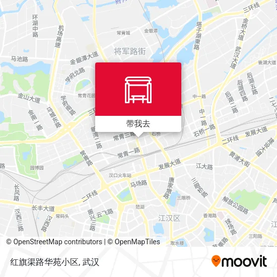 红旗渠路华苑小区地图