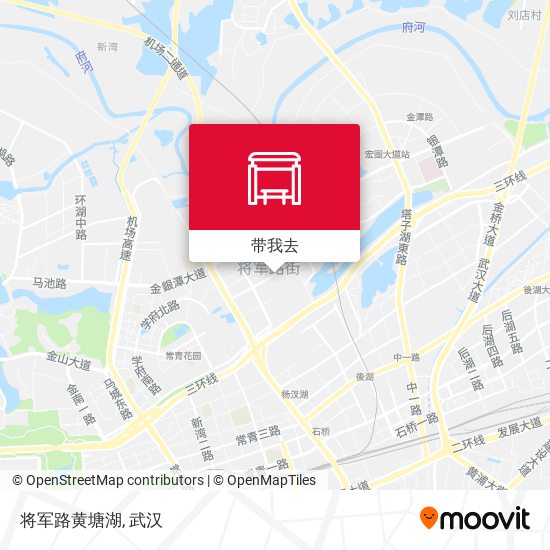 将军路黄塘湖地图