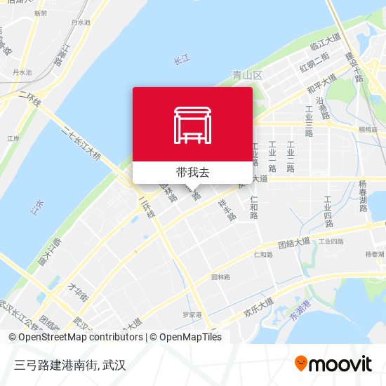 三弓路建港南街地图