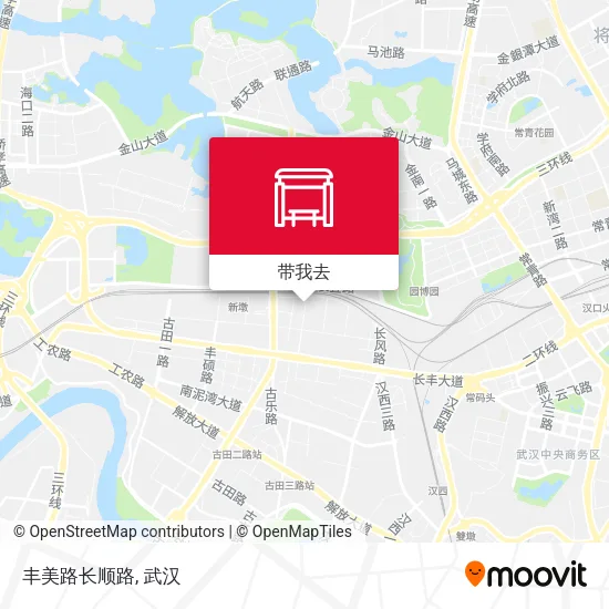 丰美路长顺路地图