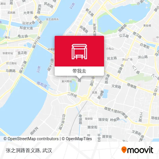 张之洞路首义路地图
