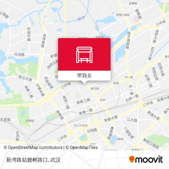 新湾路姑嫂树路口地图