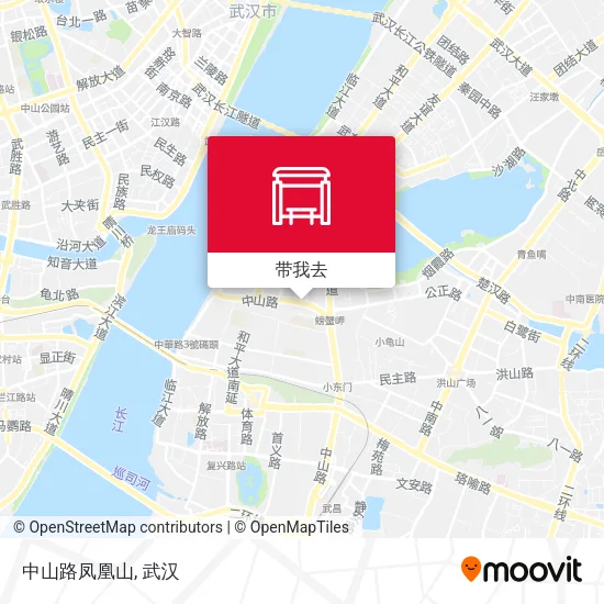 中山路凤凰山地图
