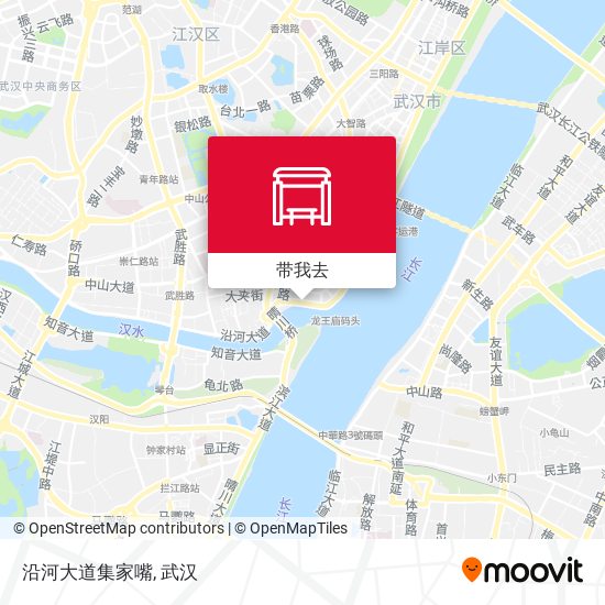 沿河大道集家嘴地图