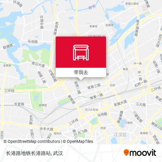 长港路地铁长港路站地图