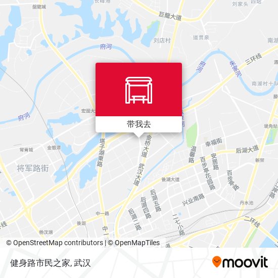 健身路市民之家地图