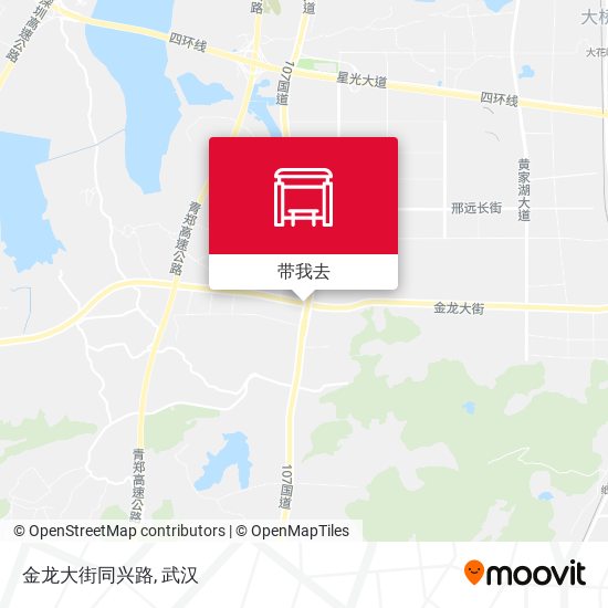 金龙大街同兴路地图