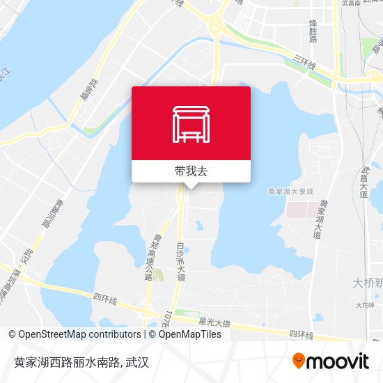 黄家湖西路丽水南路地图