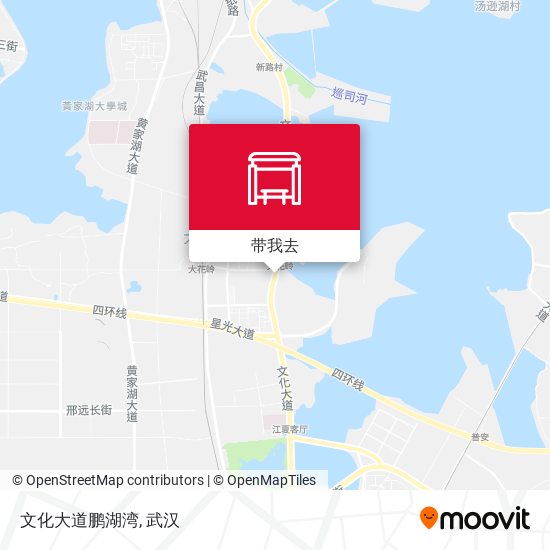 文化大道鹏湖湾地图