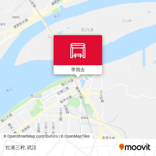 红港三村地图