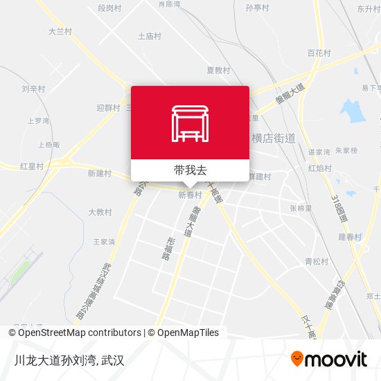 川龙大道孙刘湾地图