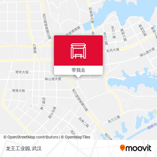 龙王工业园地图