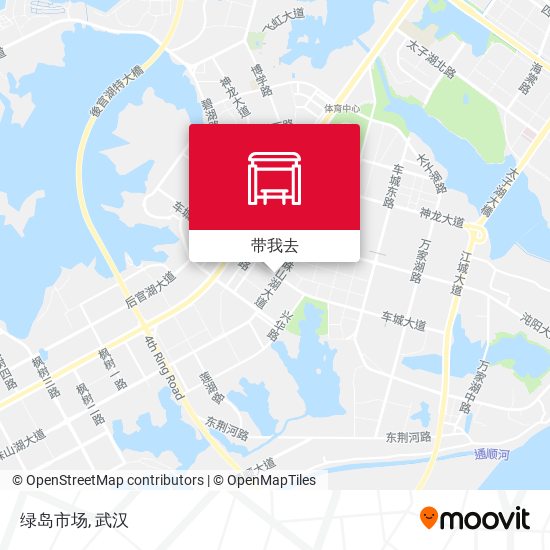 绿岛市场地图