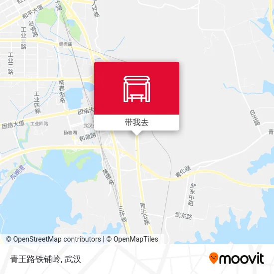青王路铁铺岭地图