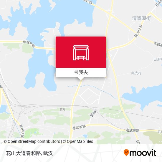 花山大道春和路地图