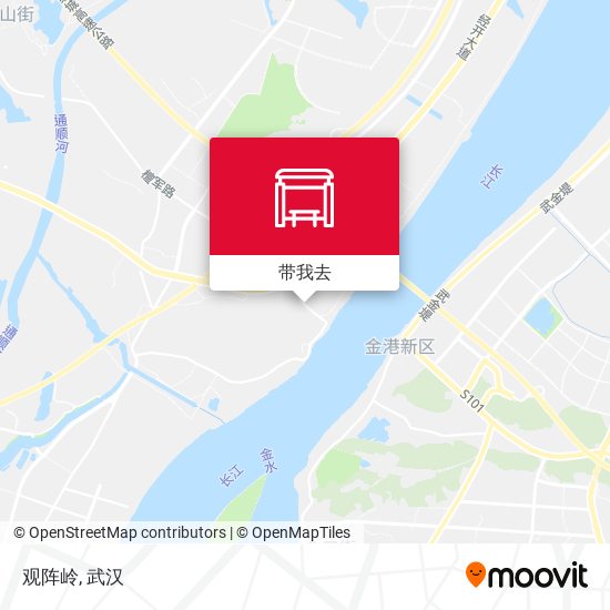 观阵岭地图