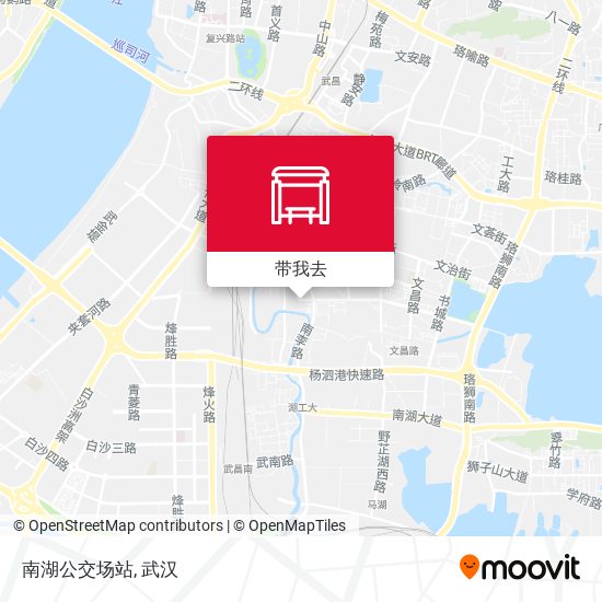 南湖公交场站地图