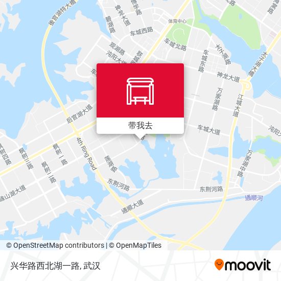 兴华路西北湖一路地图