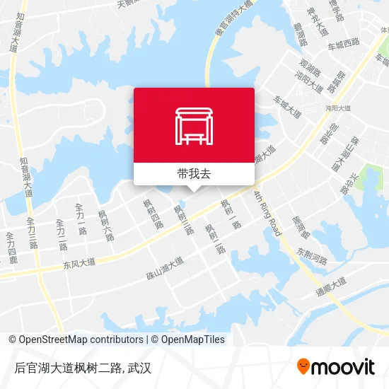 后官湖大道枫树二路地图