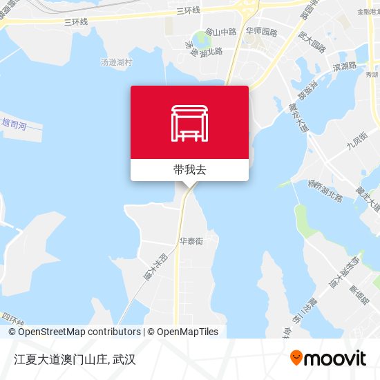 江夏大道澳门山庄地图
