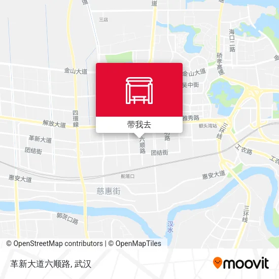 革新大道六顺路地图