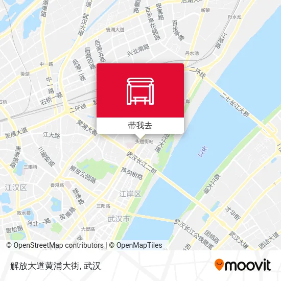 解放大道黄浦大街地图