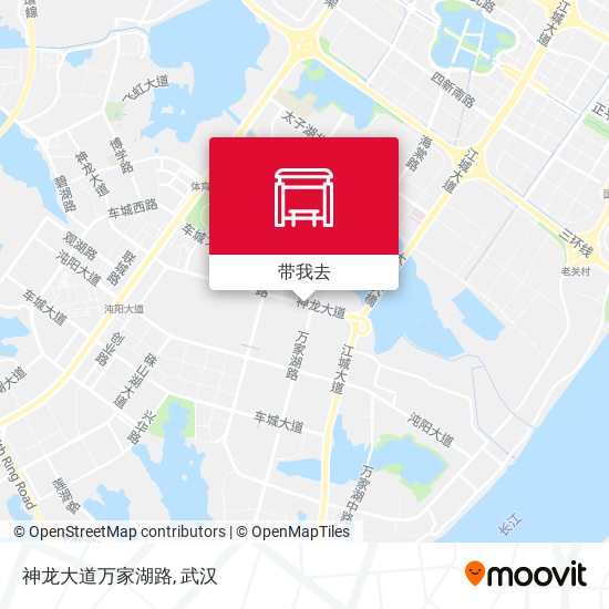 神龙大道万家湖路地图