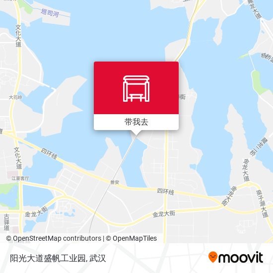 阳光大道盛帆工业园地图