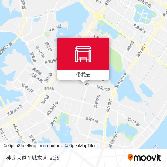 神龙大道车城东路地图