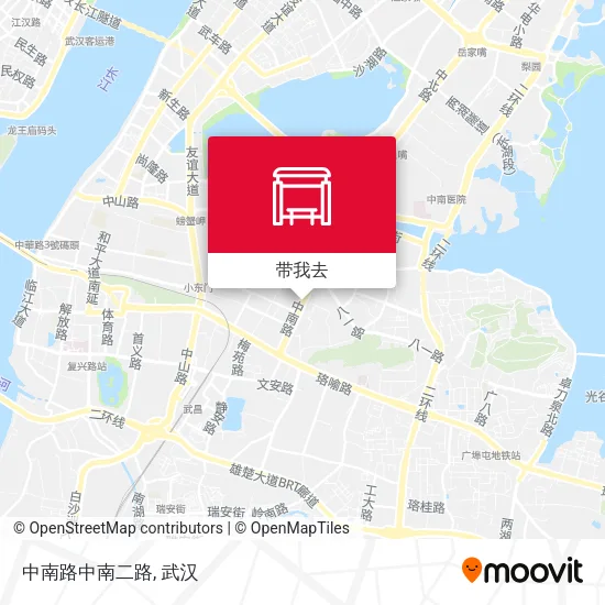 中南路中南二路地图
