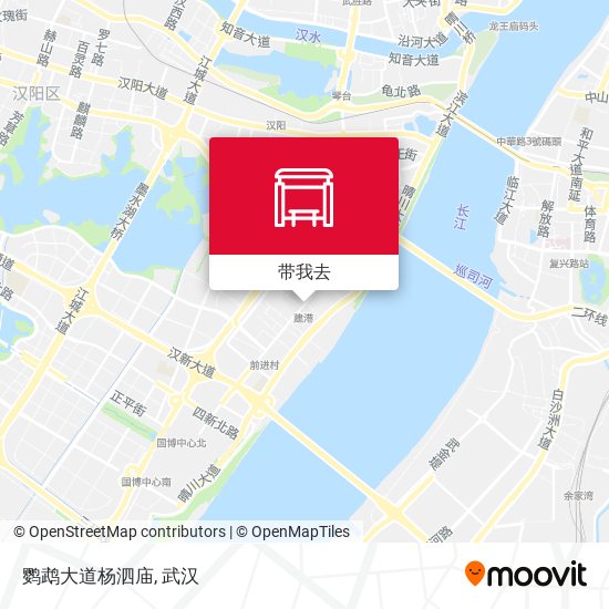 鹦鹉大道杨泗庙地图