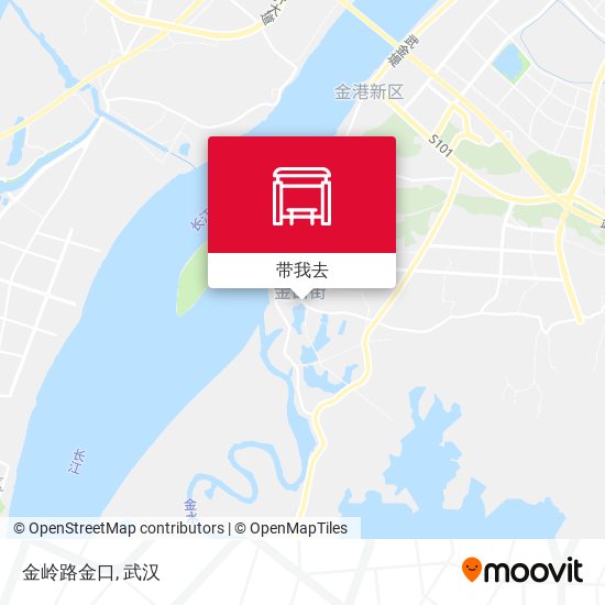 金岭路金口地图