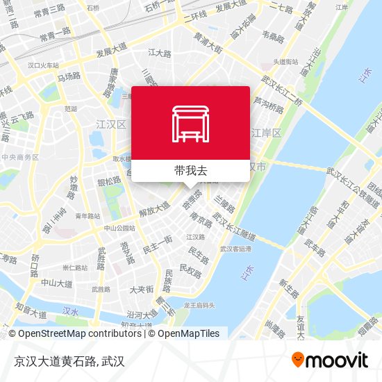 京汉大道黄石路地图