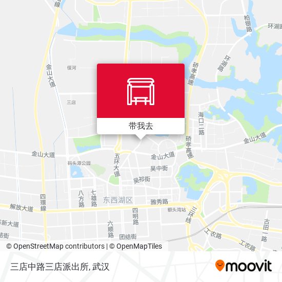 三店中路三店派出所地图