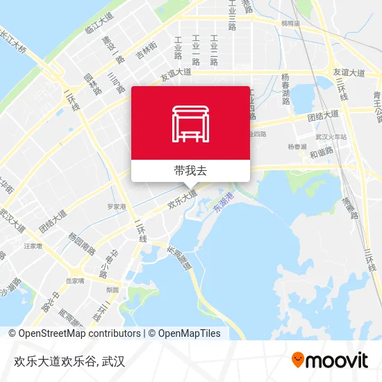 欢乐大道欢乐谷地图