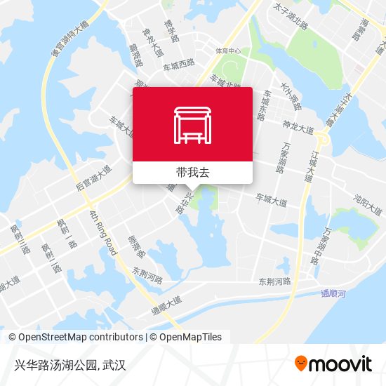 兴华路汤湖公园地图