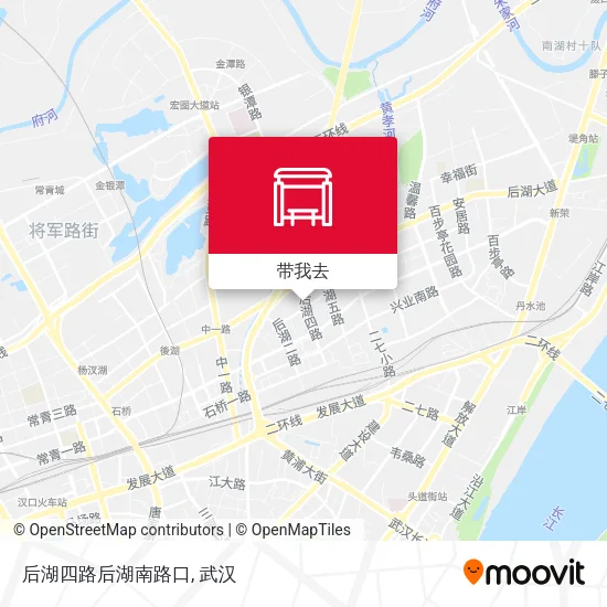 后湖四路后湖南路口地图