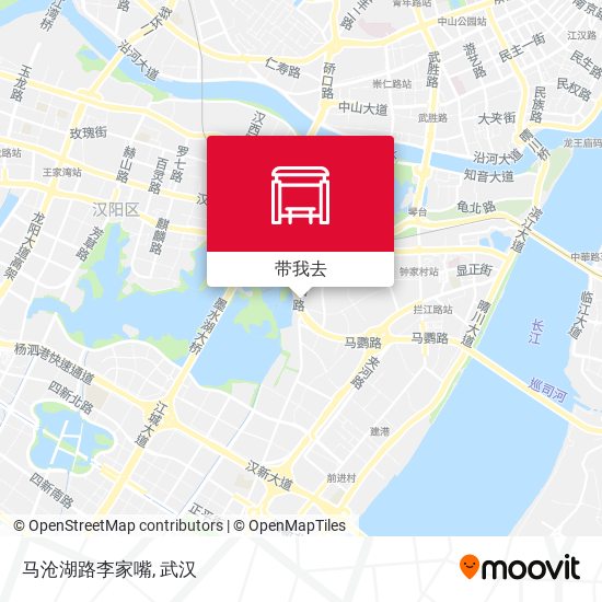 马沧湖路李家嘴地图