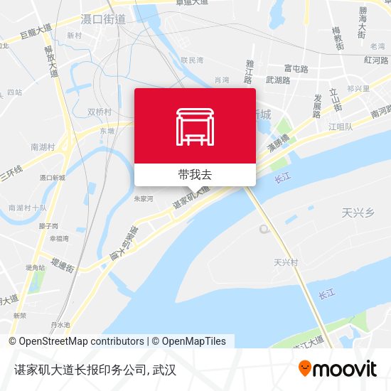 谌家矶大道长报印务公司地图