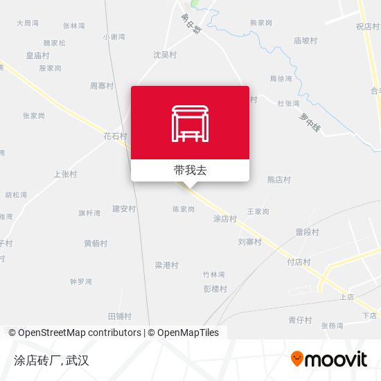 涂店砖厂地图