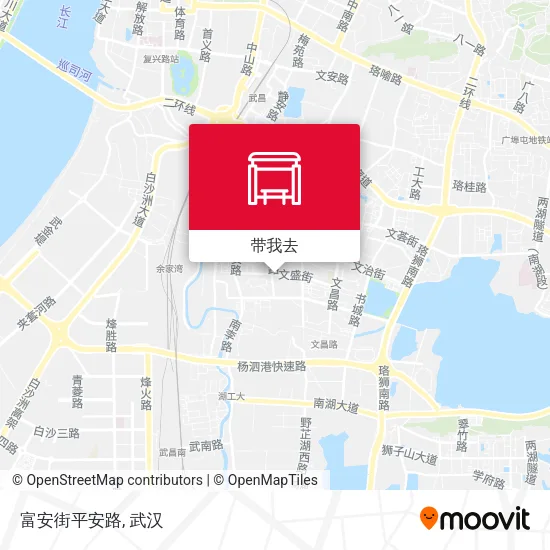 富安街平安路地图