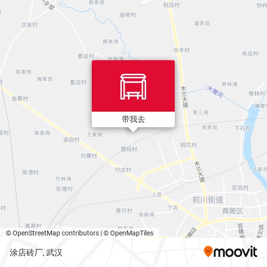 涂店砖厂地图