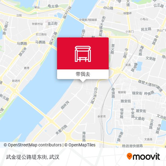 武金堤公路堤东街地图